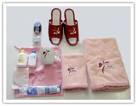 熊本、田代産婦人科の入院時の洗面セット