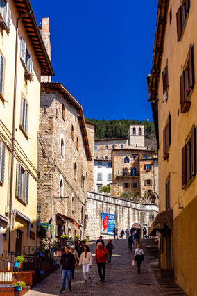 Gubbio: Via della Repubblica