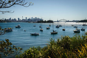 Sydney, Sydney Harbour, Skyline, Sydney Skyline, Hermitage Foreshore Walk, Harbour Bridge, Sydney Harbour