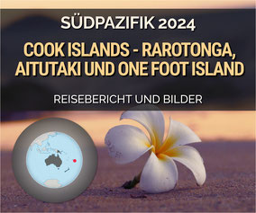 Südpazifik, Aitutaki, Rarotonga, One Foot Island