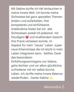 Kundenstimme zur Psychosozialen Beratung