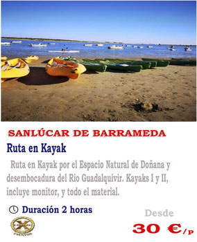 kayak Sanlucar de barrameda