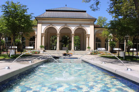 Springbrunnen an der Wandelhalle