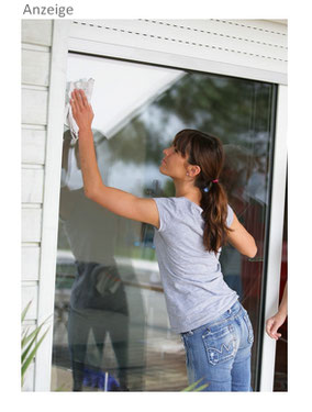 Fenster streifenfrei putzen