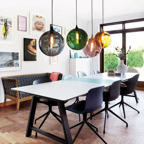 Suspension en verre Ballroom XL - 565 €