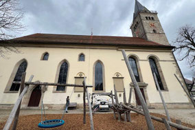 Ev. St. Gallus Kirche, Welzheim - Untersuchung Putzfassaden und Stuckdecke/ Schadenskartierung/ Massnahmenkartierung/ Massnahmenkonzept