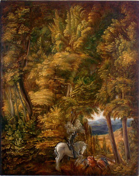 Kopie von A. Altdorfer "Drachenkampf des hl. Georg"