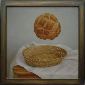 Korb mit Brot