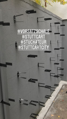 Vorsatzschalen Lösung für mit Erde gefüllte 