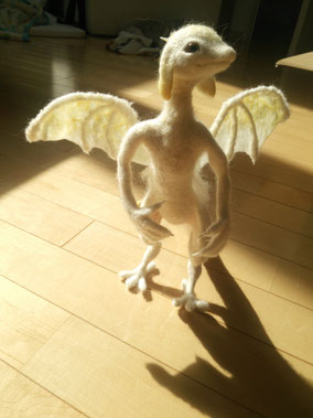 羊毛フェルト ドラゴン オーダー