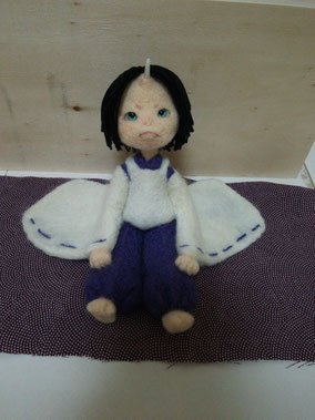 創作節分鬼 羊毛フェルト 鬼 人形