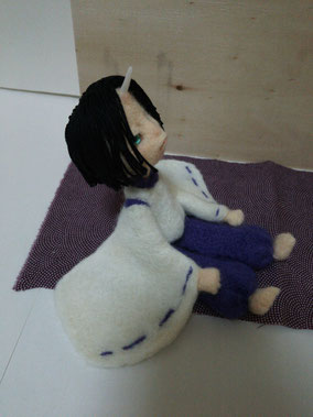 創作節分鬼 羊毛フェルト 鬼 人形