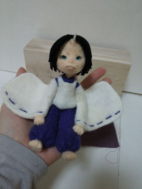 創作節分鬼 羊毛フェルト 鬼 人形