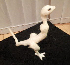 羊毛フェルト ドラゴン オーダー