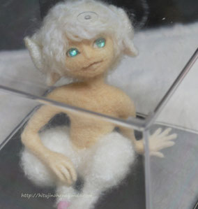 羊毛フェルト 半獣 ひつじ デザフェス 獣人