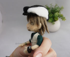 TIGER&BUNNY 虎徹 羊毛フェルト 人形