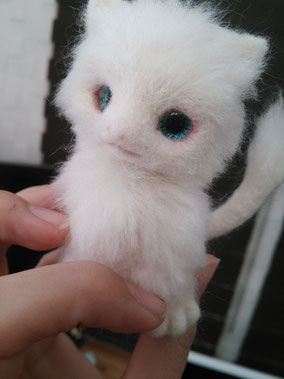 アートドール ちびマシュマロ幻獣42 羊毛フェルト