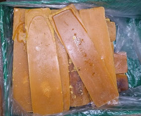 Wachs aus Sonnenwachsschmelzer oder