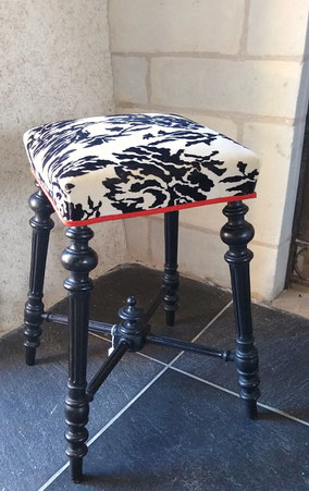 tabouret, tressage, stage créatif, tapisserie, réfection de sièges, travail de ses mains