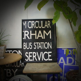 BUS SIGNS ビンテージバスサイン エンブレム - WEST VILLAGE TOKYO