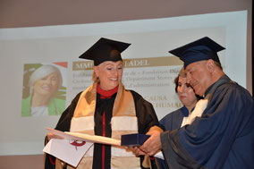 « Rêveuse de dignité, d'honneur et de bien-être de son peuple; Diana Fadel reçoit un doctorat honorifique en arts et sciences humaines de l'Université Saint-Joseph »