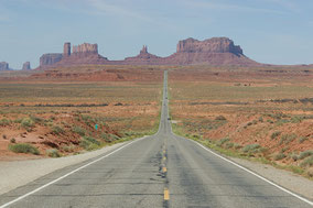 Highway zum Monument Valley