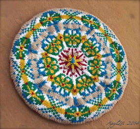 Item 0172: Fair Isle Tam 100% machine-washable wool 50€
