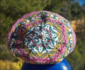 Item 0173: Fair Isle Tam 100% machine-washable wool 50€