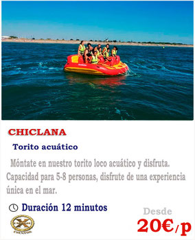 banana acuática en Cádiz