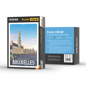 Puzzle Gd-Place de Bruxelles 1000 pièces - 35€