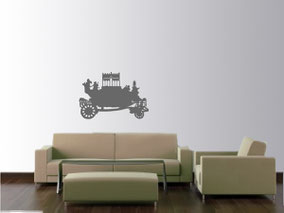 Sticker mural