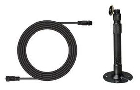 Kabel und Halterung