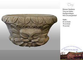 Antik Brunnen Trog