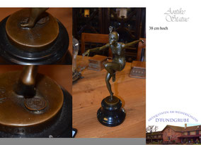 Antike Statue aus Messing