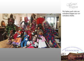 Fasnet Masken Larve Puppen