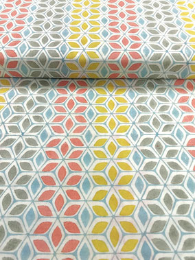 From our Delhi factory shop near Connaught Place, discover modern block printing textiles.