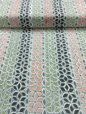We hand-print textiles using ancient techniques in modern styles at our Delhi manufactory.