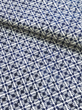 We offer modern block-printed textiles at our blockprinting fabric store near Janpath and Connaught Place.