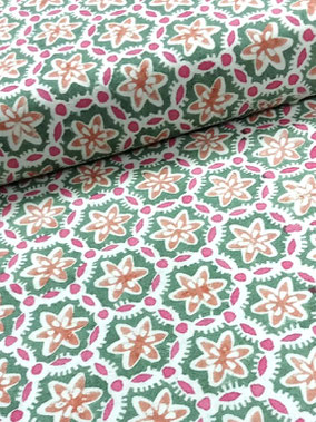 From our Delhi workshop, we craft contemporary block-printed textiles using ancient printing techniques.