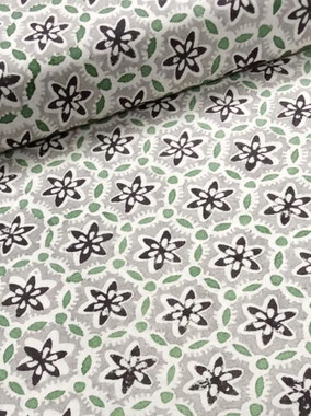 At our Delhi factory, we craft modern block-printed fabrics, ideal for wholesalers and designers.