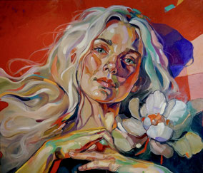  PERLA FLORIS, oil on canvas 120x140cm, 2025