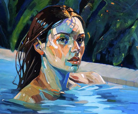 BLISS, 100x120cm, oil on canvas 2023