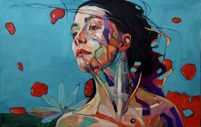 INSOMNIA, 70x110cm, oil on canvas 2023