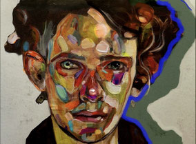 INSOMNIA, 70x100cm, oil on canvas 2023