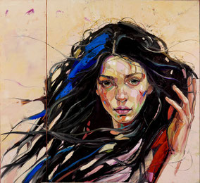 ELYSIUM I, oil on canvas 120x130cm, 2026