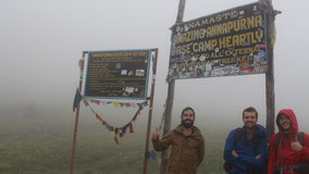 Arrivée à l'Annapurna Base Camp (ABC)