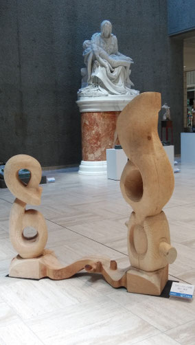 鴨、ハンドクラフトの木製彫像　美術工芸品 木 - 国内外の優れた伝統工芸品・美術工芸品の販売・通販サイト