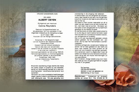 Albert Oeyen 27 maart 1990