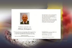 Alfons Schepers 31 maart 2001