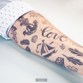 Utiliza tus sellos como tatuajes temporales by Sami Garra